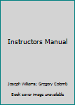 Paperback Instructors Manual Book
