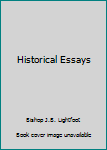 Hardcover Historical Essays Book