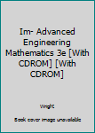 CD-ROM Im- Advanced Engineering Mathematics 3e [With CDROM] [With CDROM] Book