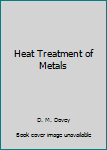 Textbook Binding Heat Treatment of Metals Book