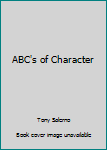 Hardcover ABC's of Character Book