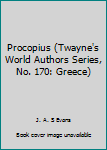 Hardcover Procopius (Twayne's World Authors Series, No. 170: Greece) Book