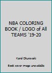 Paperback NBA COLORING BOOK / LOGO of All TEAMS '19-20 Book