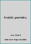 Analytic geometry,