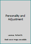 Paperback Personality and Adjustment Book