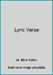Hardcover Lyric Verse Book