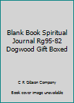 Hardcover Blank Book Spiritual Journal Rg95-82 Dogwood Gift Boxed Book