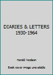 Unknown Binding DIARIES & LETTERS 1930-1964 Book