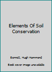 Hardcover Elements Of Soil Conservation Book