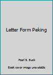 Mass Market Paperback Letter Form Peking Book