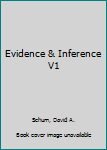 Paperback Evidence & Inference V1 Book