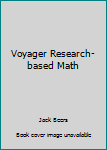 Paperback Voyager Research-based Math Book