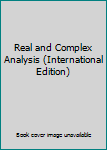 Paperback Real and Complex Analysis (International Edition) Book