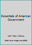 Hardcover Essentials of American Government Book