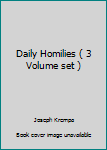 Paperback Daily Homilies ( 3 Volume set ) Book