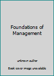 Unknown Binding Foundations of Management Book