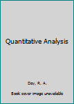 Hardcover Quantitative Analysis Book