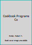 Paperback Cookbook Programs Co Book