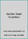 Paperback Garden Seed Inventory Book