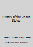 Hardcover History of the United States. Book