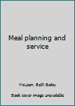 Hardcover Meal planning and service Book