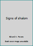 Mass Market Paperback Signs of shalom Book