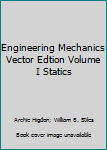 Hardcover Engineering Mechanics Vector Edtion Volume I Statics Book