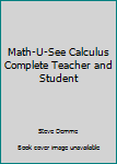 Plastic Comb Math-U-See Calculus Complete Teacher and Student Book