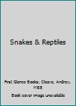 Paperback Snakes & Reptiles Book