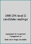 Hardcover 1998 CFA level II candidate readings Book