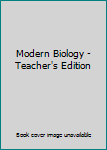 Hardcover Modern Biology - Teacher's Edition Book