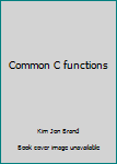 Paperback Common C functions Book