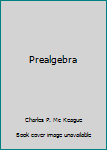 Paperback Prealgebra Book