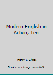 Hardcover Modern English in Action, Ten Book