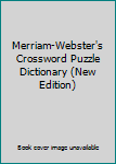 Hardcover Merriam-Webster's Crossword Puzzle Dictionary (New Edition) Book