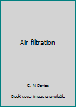 Hardcover Air filtration Book