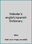 Paperback Webster's english/spanish Dictionary Book