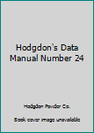 Hardcover Hodgdon's Data Manual Number 24 Book