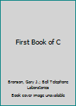 Paperback First Book of C Book