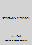 Hardcover Nowotwory Watykanu Book