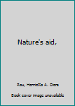Unknown Binding Nature's aid, Book