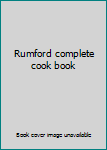 Hardcover Rumford complete cook book