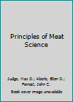 Paperback Principles of Meat Science Book