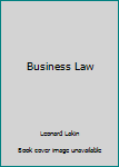 Paperback Business Law Book