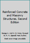 Hardcover Reinforced Concrete and Masonry Structures, Second Edition Book