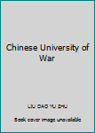 Paperback Chinese University of War Book