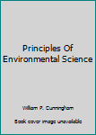 Paperback Principles Of Environmental Science Book