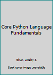 Paperback Core Python Language Fundamentals Book