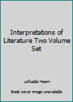 Hardcover Interpretations of Literature Two Volume Set Book