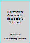 Audio CD Microsystem Components Handbook (2 Volumes) Book